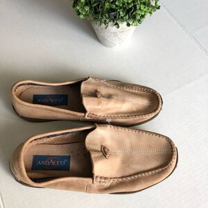 Andacco Leather Tan Moccasin/Loafer